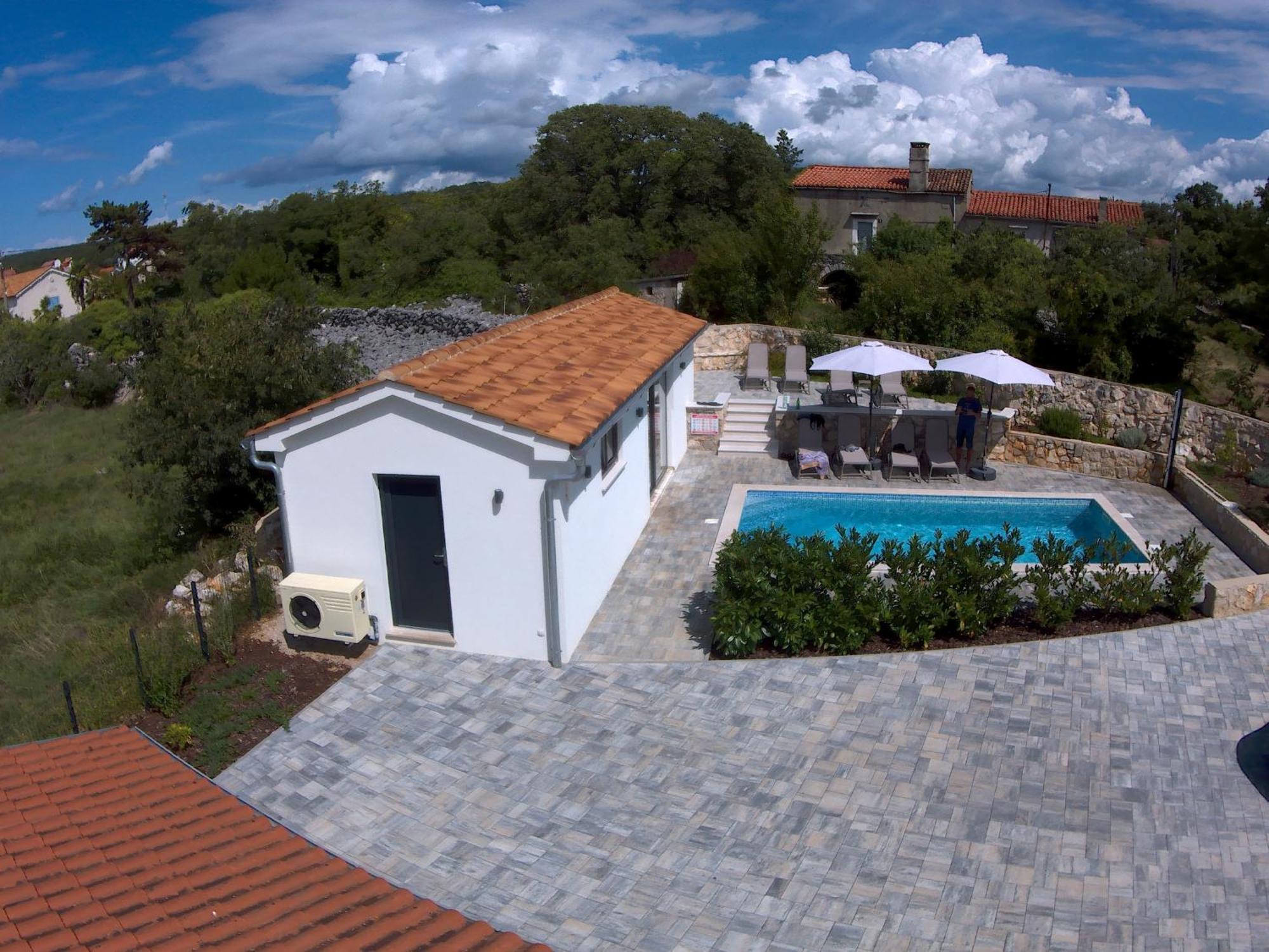 Villa Diny With Pool Pinezići Exteriér fotografie